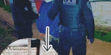 Arrestaron a un hombre que quitó los bulones y se robo una baranda de la costanera