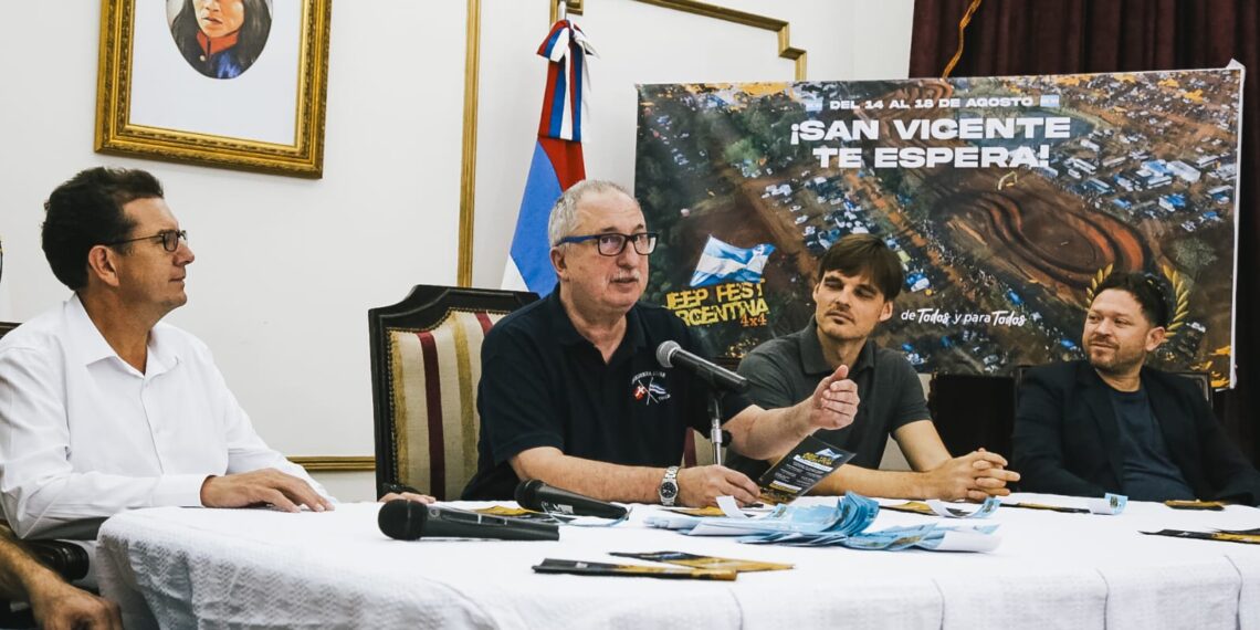Presentaron el Jeep Fest Argentina 2024 que se realizará en San Vicente