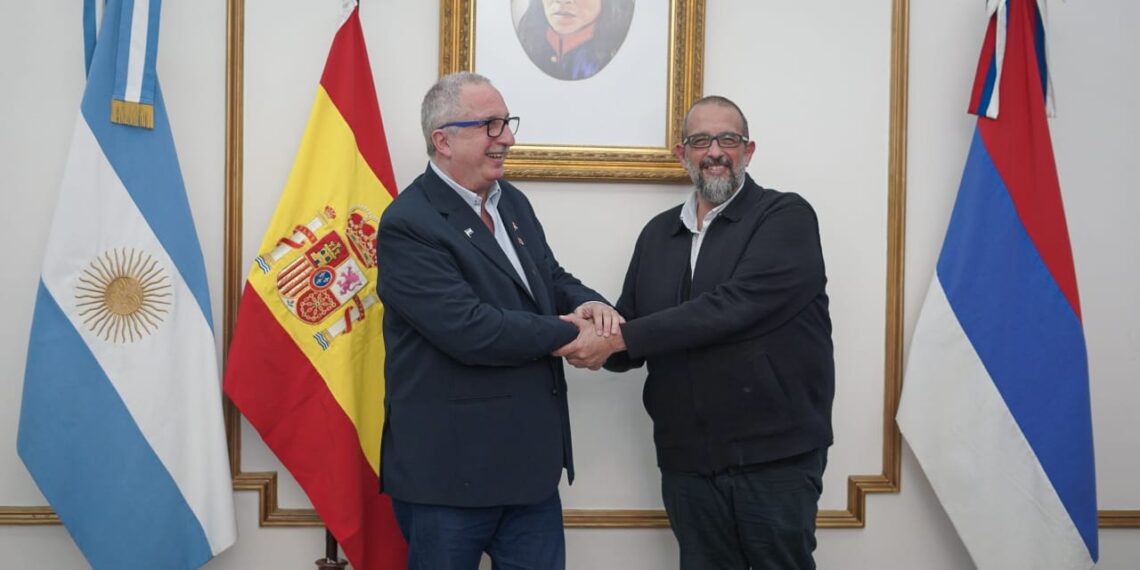 Passalacqua recibió al Cónsul de España durante su misión consular en Misiones