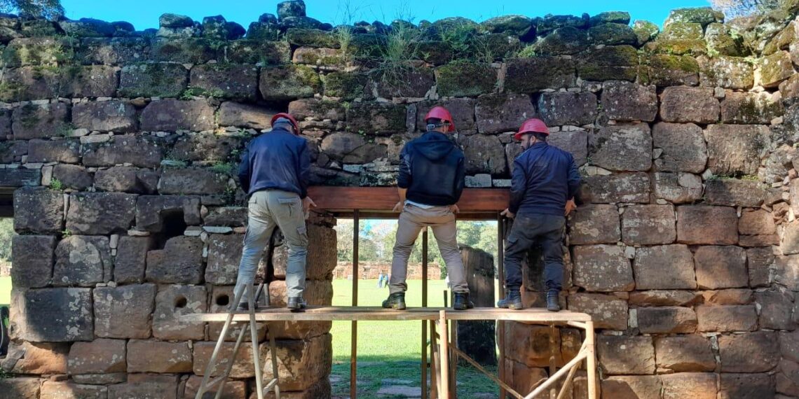 Nuevas obras de conservación en la Misión Jesuítica Guaraní de San Ignacio Miní