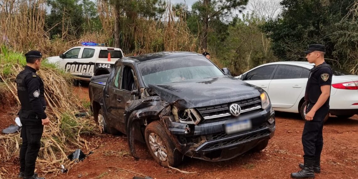 Campo Grande: fuga, persecución y secuestro de una camioneta cargada con $80 millones en cigarrillos