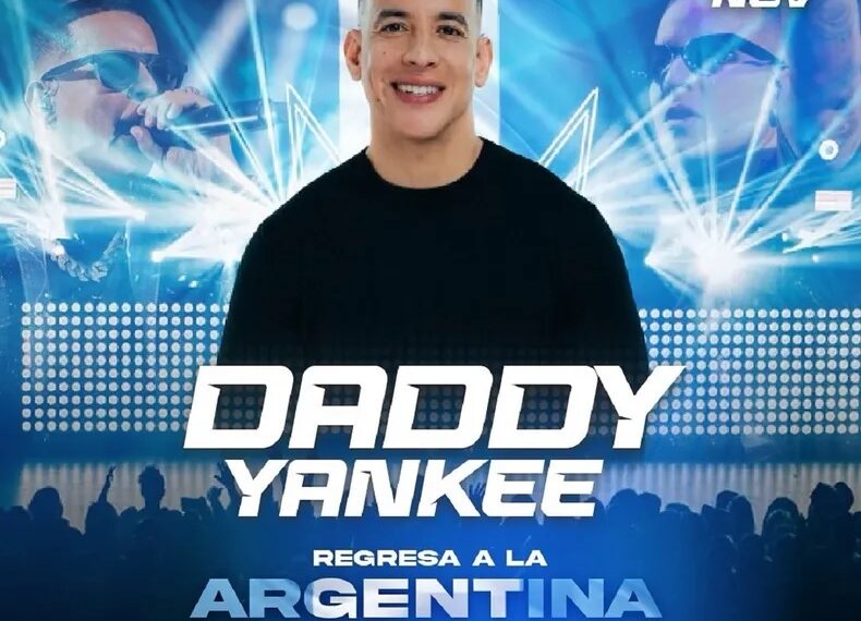 Daddy Yankee anunció un nuevo e inesperado show en la Argentina