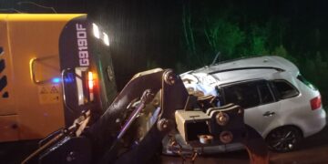 Murió un automovilista tras chocar contra una motoniveladora en Puerto Libertad
