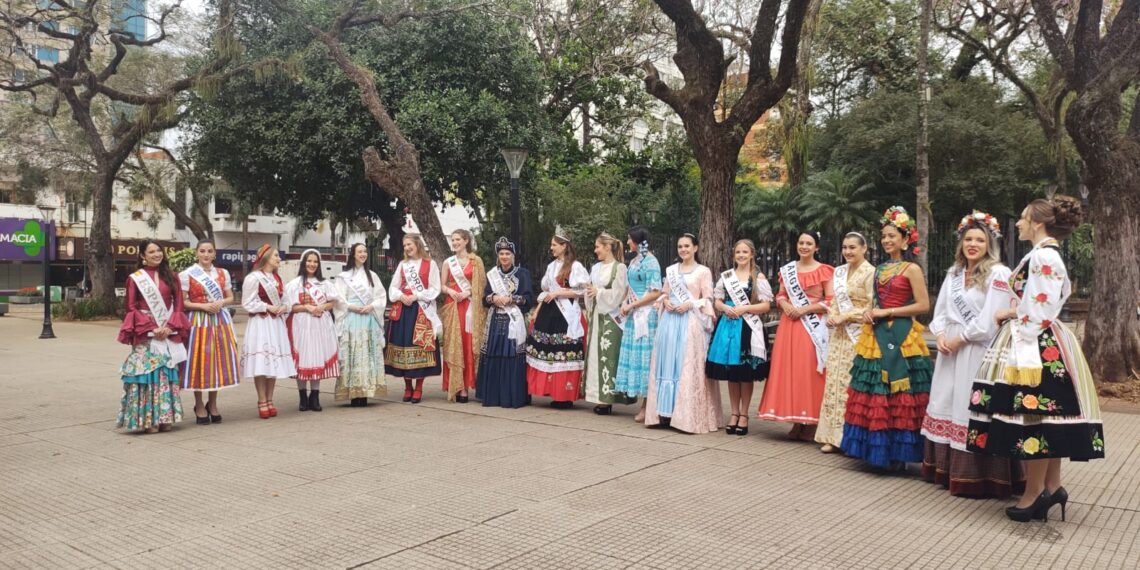 Promocionan en Posadas, la Fiesta Nacional de Los Inmigrantes en Oberá