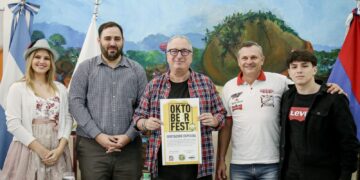 Passalacqua encabezó el lanzamiento de Alem Fest que incluye la 48º Oktoberfest