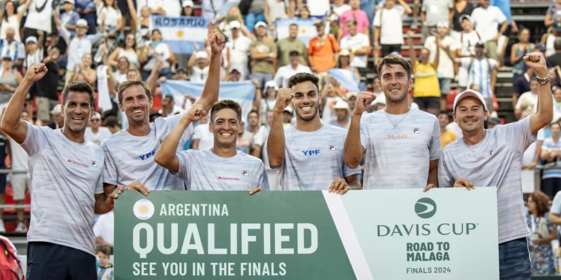 Argentina debuta en la fase de grupos de la Copa Davis 2024 frente a Canadá: hora y dónde ver cada partido