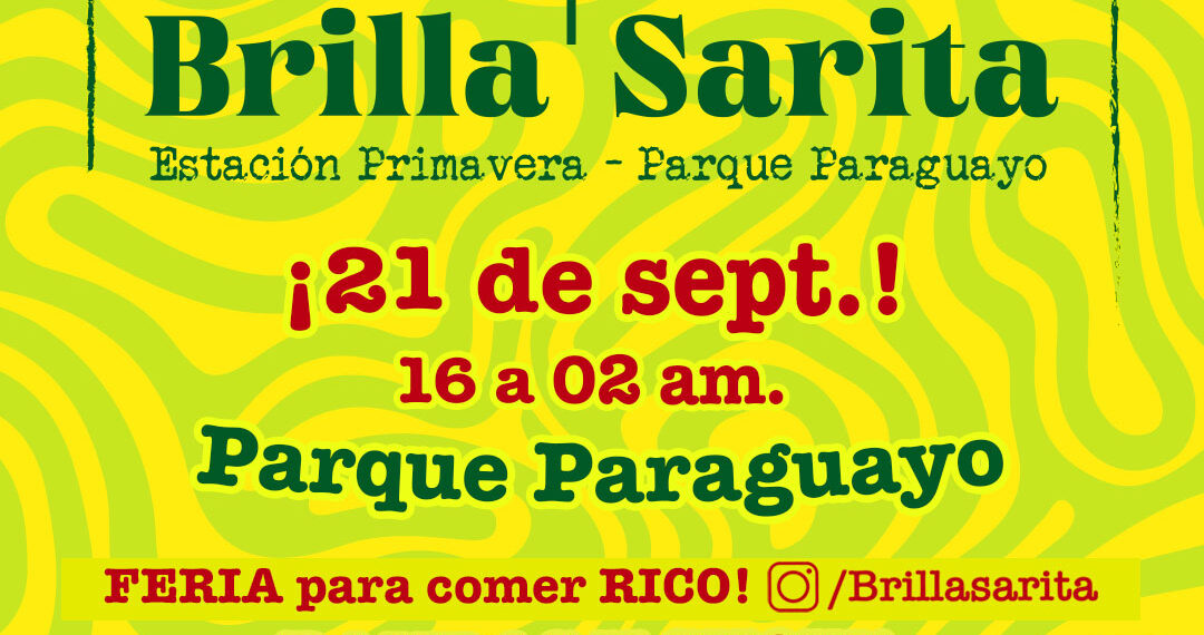 Brilla Sarita: actividades para toda la familia