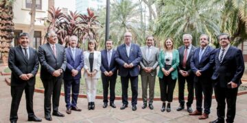 Sesión Plenaria: Passalacqua recibió a la mesa directiva del Parlamento del Norte Grande Argentino