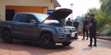 Investigación internacional: secuestraron una camioneta brasileña y detuvieron a sus tres ocupantes