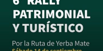 Todo listo para la sexta edición del rally con valor turístico y patrimonial