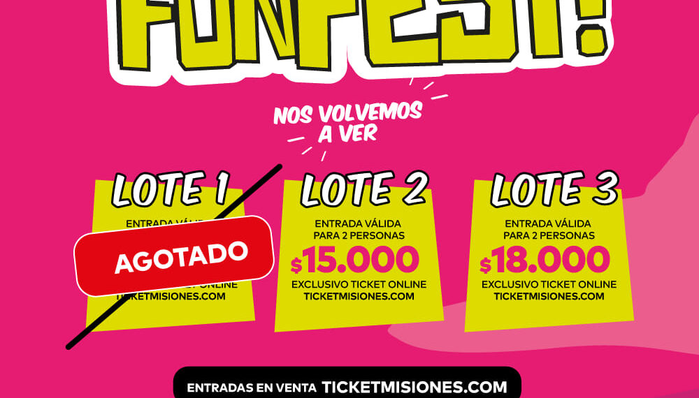 Se viene la Última edición del año de la FUNFEST