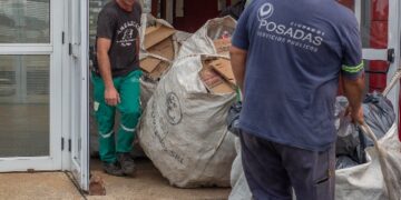 Concurso de Reciclaje Estudiantil: comenzó el pesaje de elementos recolectados 