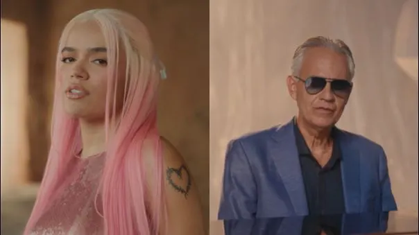 Música: Andrea Bocelli y Karol G, juntos en una nueva versión de “Vivo por Ella”