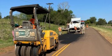 El programa Mejores Rutas ejecutó obras en la RP 223