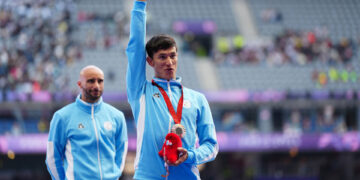 Fernando Vázquez sumó una medalla de bronce para Argentina en los Juegos Paralímpicos