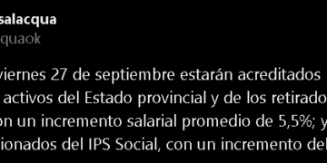 Passalacqua anunció el pago de haberes para los trabajadores de la administración pública