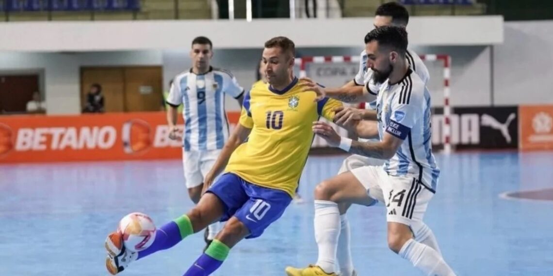 Argentina no pudo con Brasil y se quedó con el segundo puesto en el Mundial de Futsal
