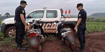 En pocas horas la Policía recuperó dos motos robadas en Jardín América