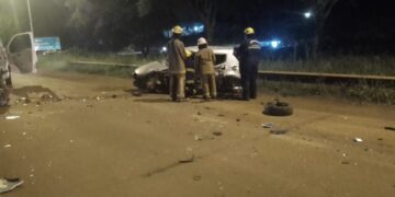 Un hombre falleció en un triple choque automovilístico en Puerto Esperanza