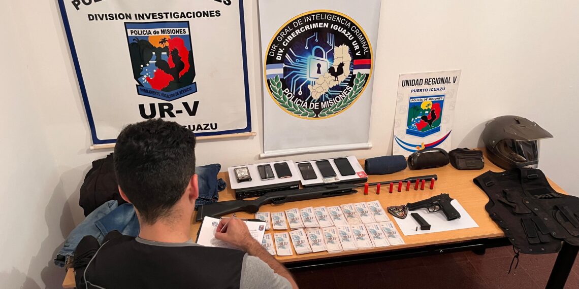 Tres allanamientos en Iguazú para atrapar a la banda acusada de un millonario robo