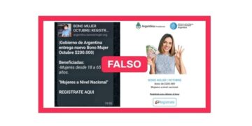 Nueva estafa virtual: no existe el “Bono Mujer”
