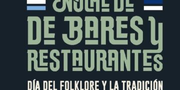 Para celebrar el Día de la Tradición proponen la “Noches de Bares y Restaurantes”