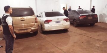 La Policía allanó un galpón donde escondían vehículos robados de Buenos Aires y Chaco