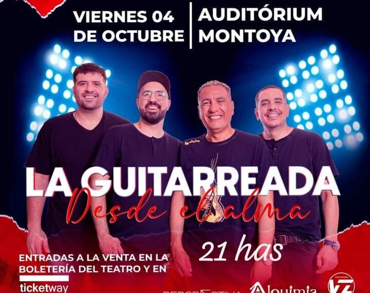 La guitarreada se presenta en el auditorio del Montoya