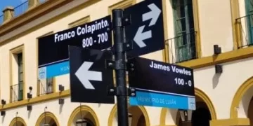 Colapinto ya tiene una calle con su nombre en una ciudad bonaerense