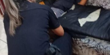 Patrulla policial resguardó a un niño de 6 años que caminaba solo por la ruta