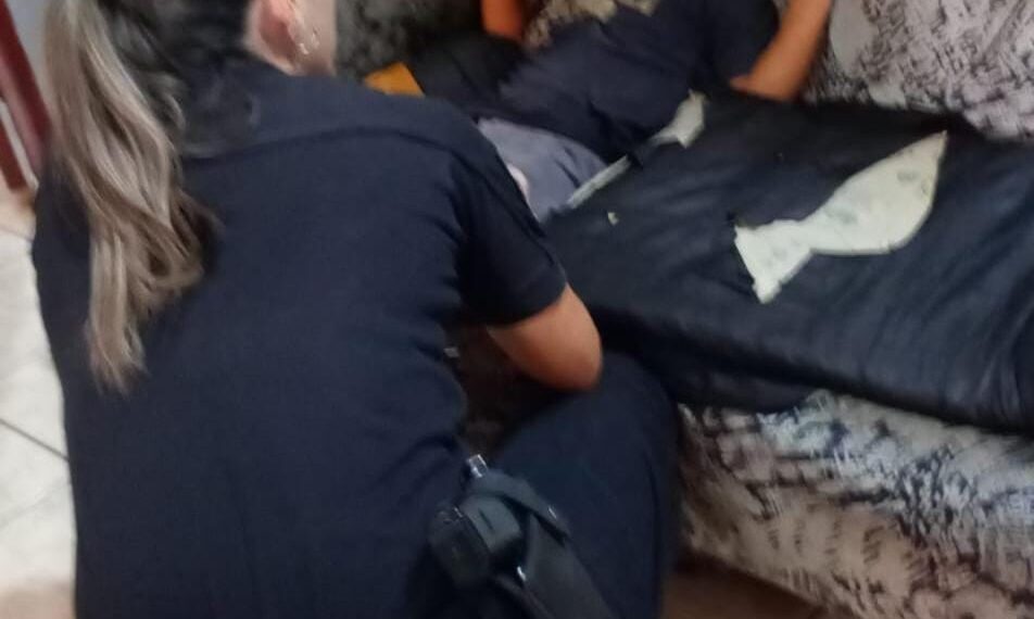 Patrulla policial resguardó a un niño de 6 años que caminaba solo por la ruta