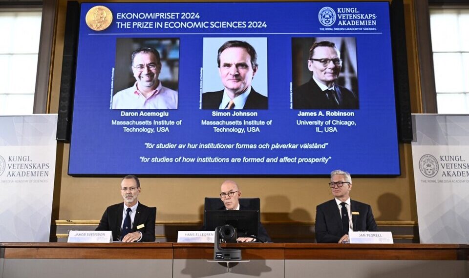Premio Nobel de Economía 2024 para una investigación sobre las diferencias de prosperidad entre naciones