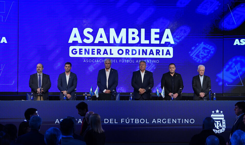 Asamblea en AFA: se anularon los descensos y Tapia fue reelecto