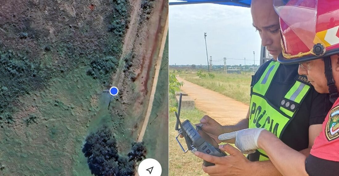 Posadas: con drones, se determinó el origen del incendio en el Acceso Oeste