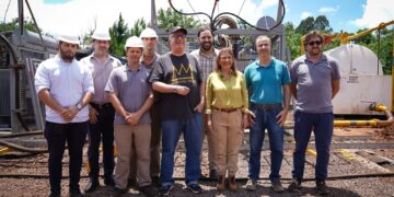 Passalacqua supervisó obras energéticas significativas en Alem que potenciarán la zona centro