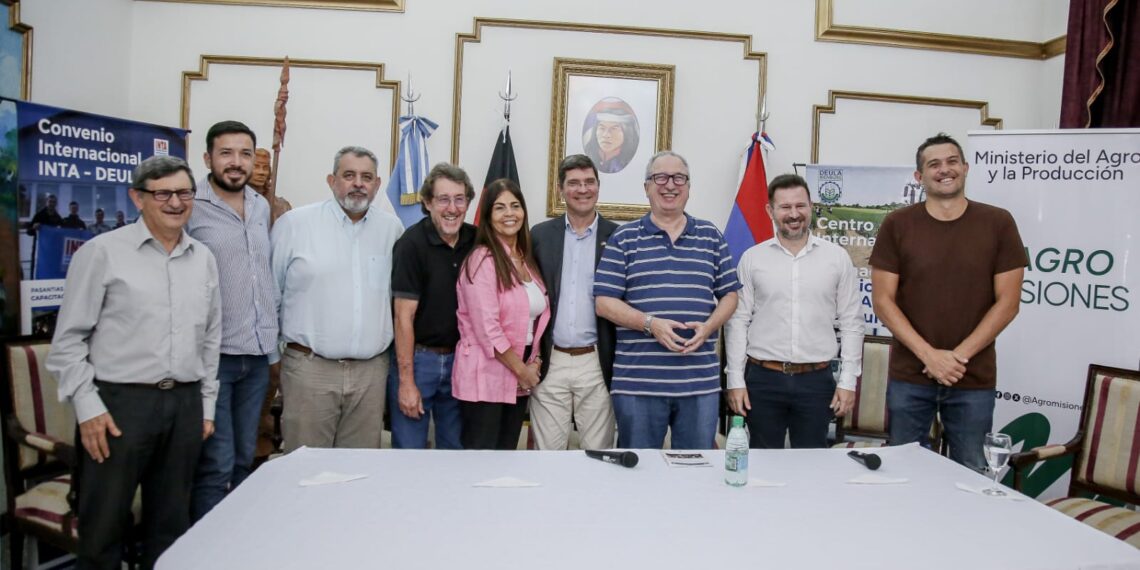 Passalacqua presidió la renovación del convenio de colaboración internacional con Alemania para capacitación agrícola