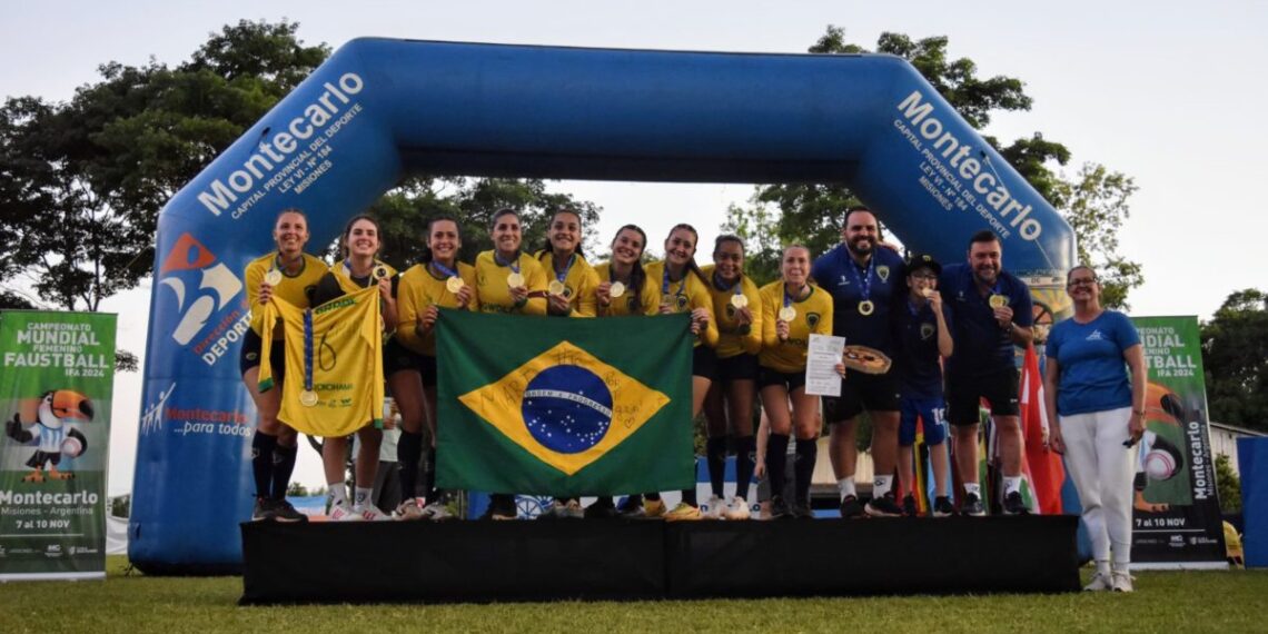 Mundial Femenino de Faustball 2024: Brasil se consagró campeón en Montecarlo