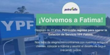 Petrovalle vuelve a operar la estación de servicios YPF Fátima