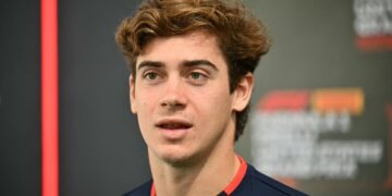 Franco Colapinto ya está en Las Vegas para el próximo gran premio de la Fórmula 1