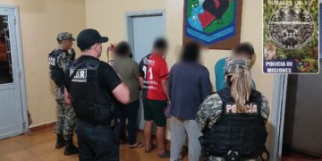 Cuarteto detenido tras robar y faenar la oveja de su vecino