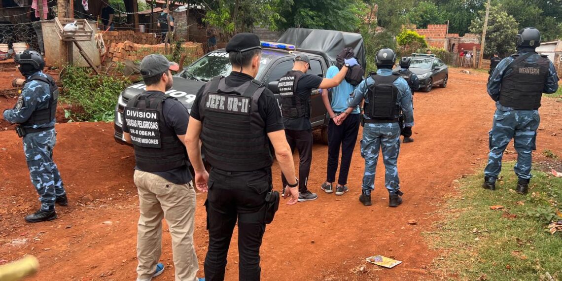 Atraparon al presunto líder de un clan familiar dedicado a la comercialización de cocaína