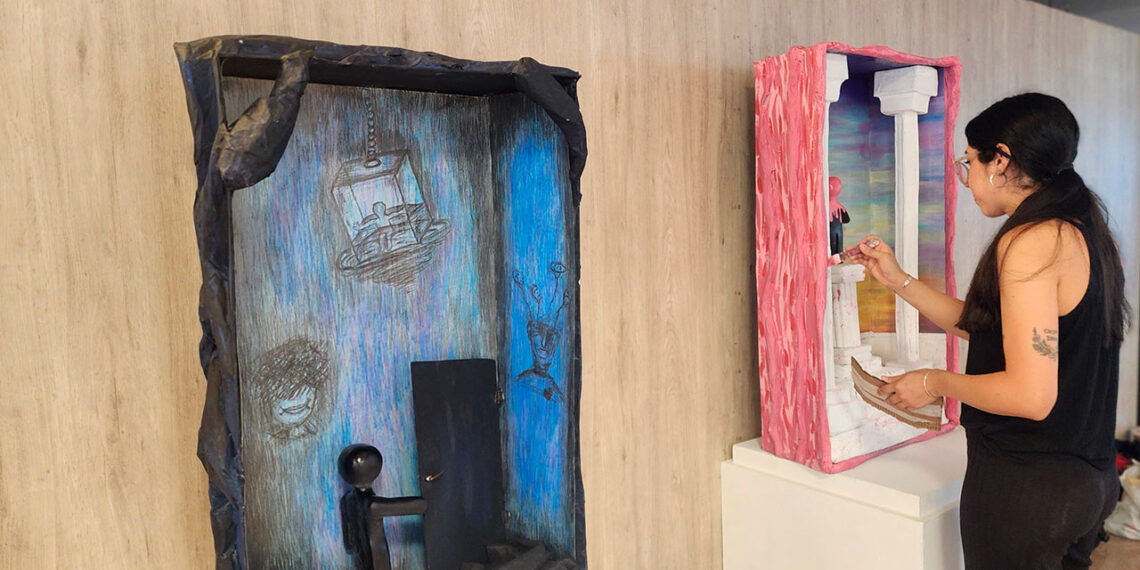 «Reflejos Vitales»: estudiantes de Artes Visuales del Montoya exponen en el Centro de Arte