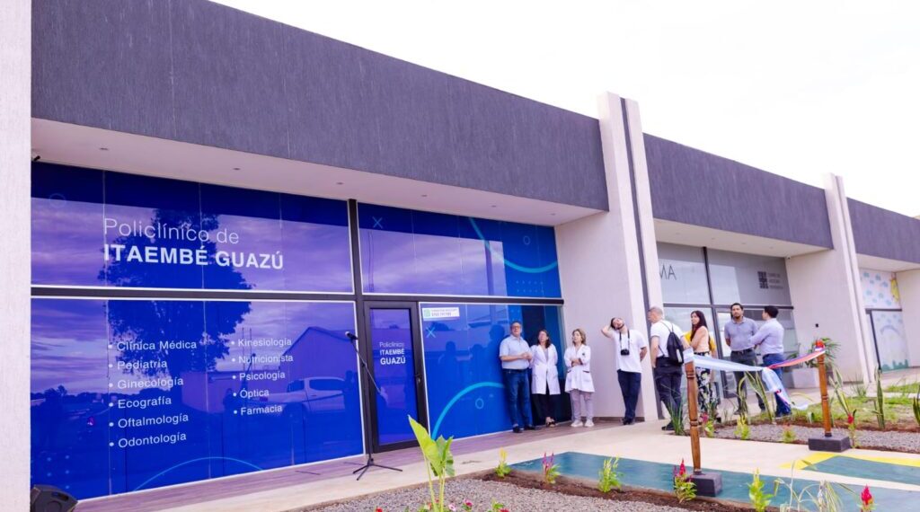 Posadas: inauguraron el nuevo policonsultorio del IPS en Itaembé Guazú
