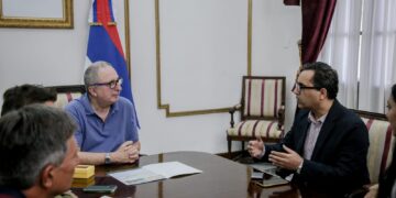 Passalacqua se reunió con empresario de la India para impulsar la yerba mate en nuevos mercados