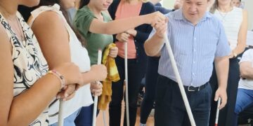 Personal del Iprodha se capacitaron en atención a personas con discapacidad visual