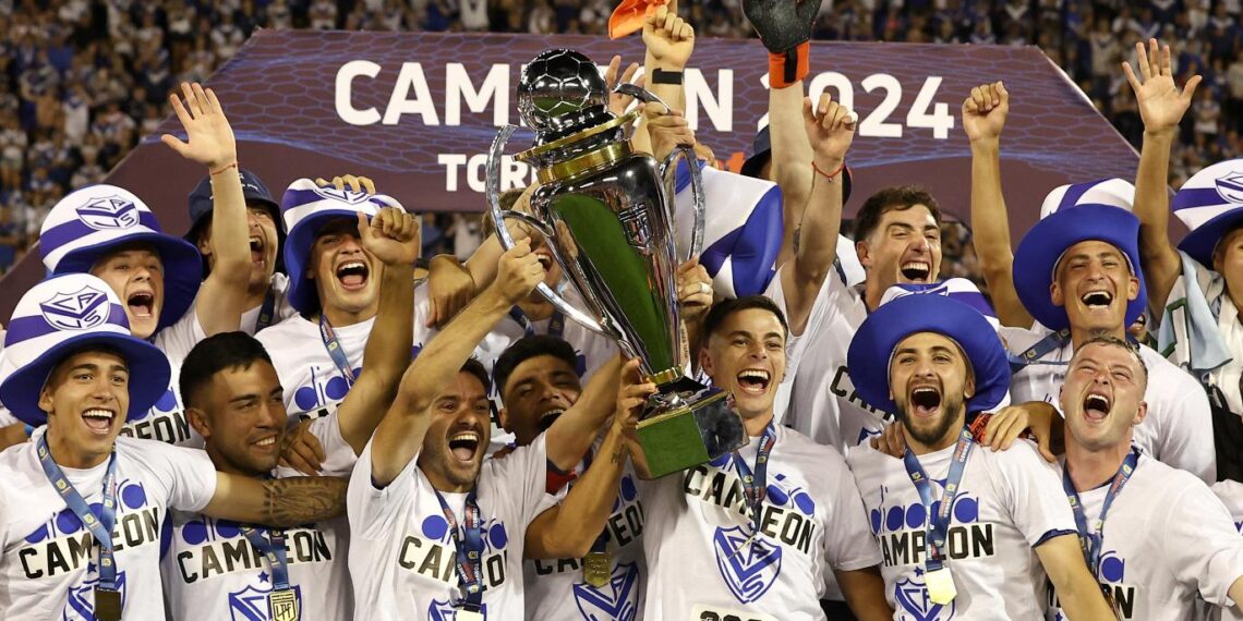 Con Vélez campeón de la Liga Profesional, así quedó la tabla de títulos totales del fútbol argentino