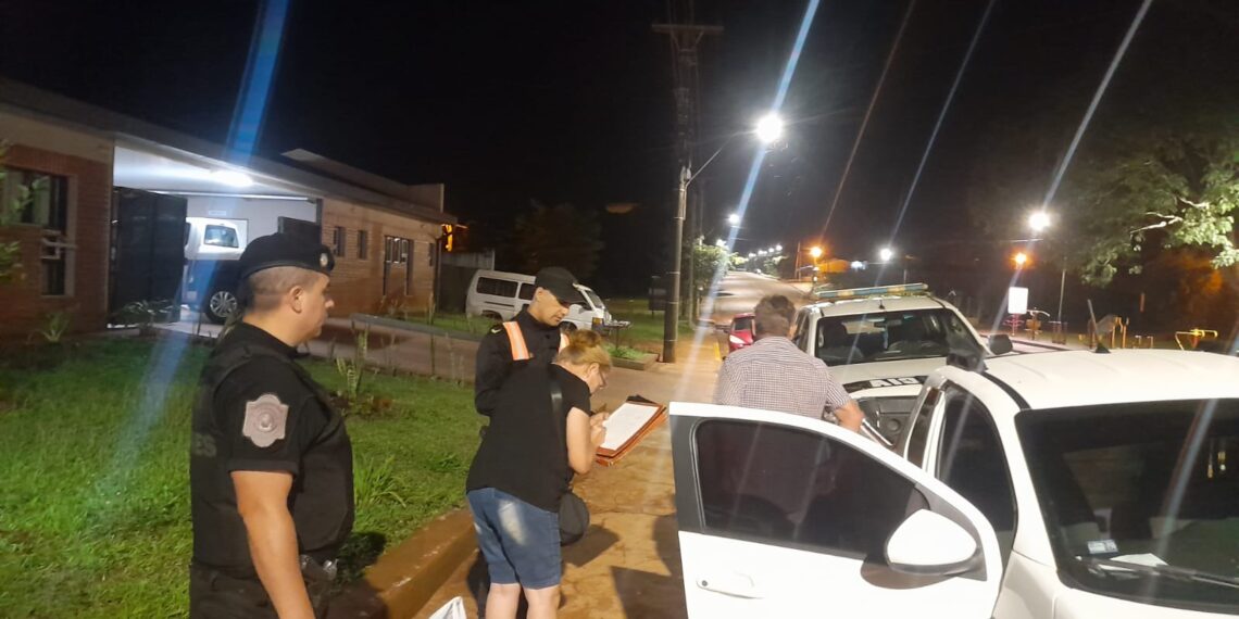 Cinco conductores alcoholizados fueron detenidos en operativos policiales de seguridad vial
