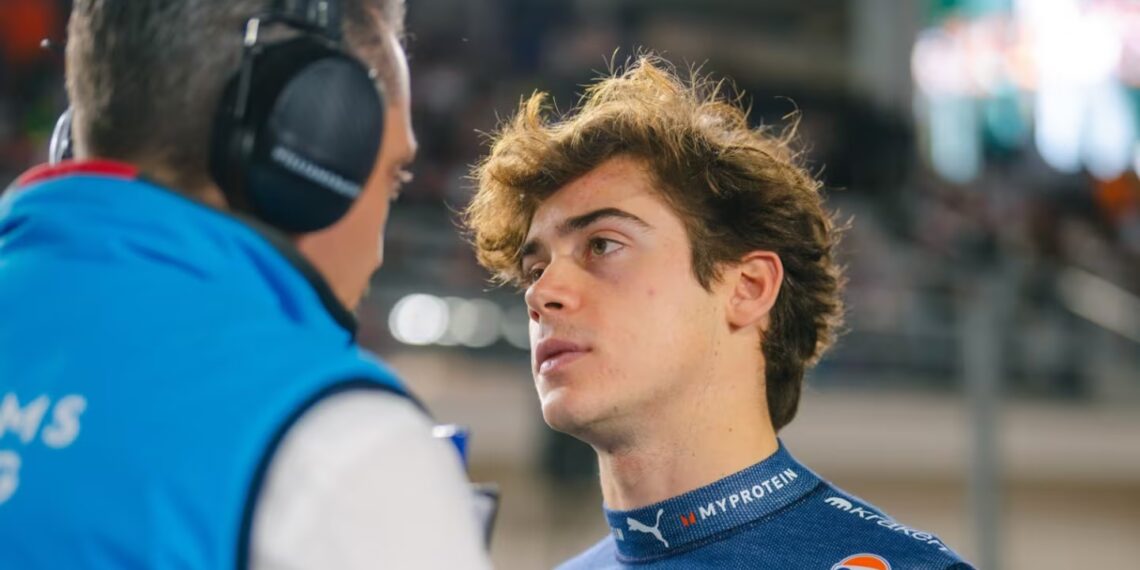 El posteo de Franco Colapinto tras la última carrera de la temporada en la Fórmula 1: “Ojalá no se acabe acá”