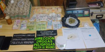 Desarticularon una banda delictiva tras siete allanamientos en la Chacra 181: secuestraron droga y elementos robados