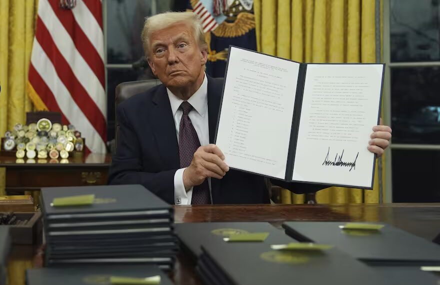 Regreso al poder: Trump dijo que asumió con un mandato total y prometió una “era dorada” en Estados Unidos